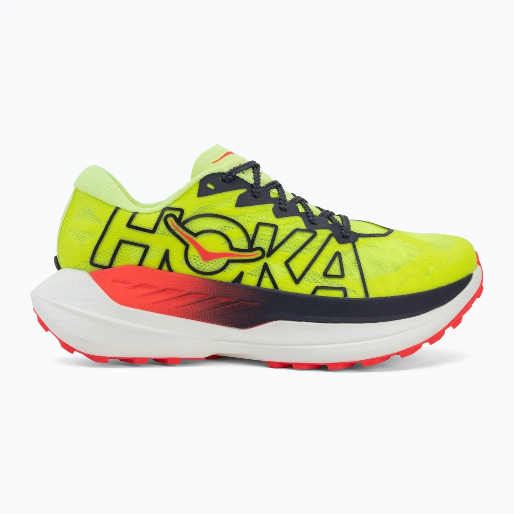 Кроссовки для бега HOKA Rocket X Trail neon Yuzu/neon flame