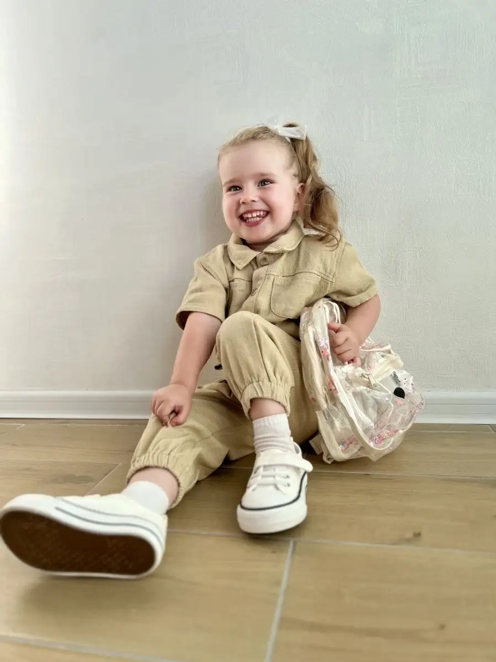 Комбинезон джинсовый