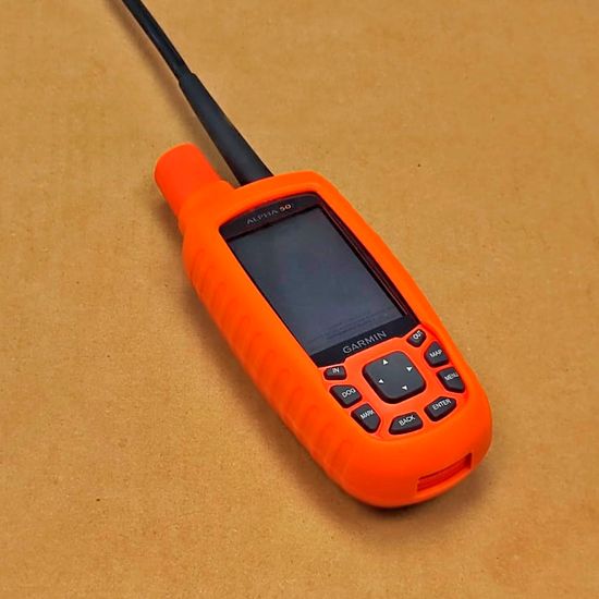 Чехол Garmin Alpha 50 / Astro 320 силикон (оранж)