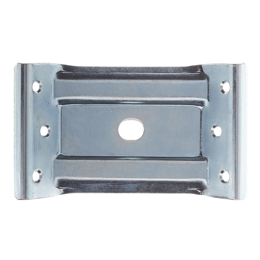 СТЯЖКА СТОЛА С ВИНТОМ 2 ММ 119Х70 (БЕЛЫЙ ЦИНК 1 ШТ)