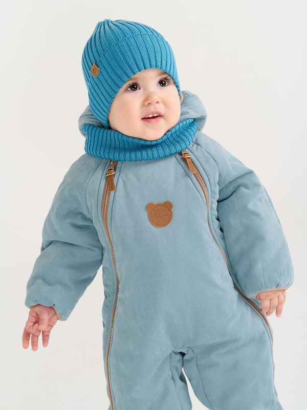 Шапка и снуд хлопковые однослойные 