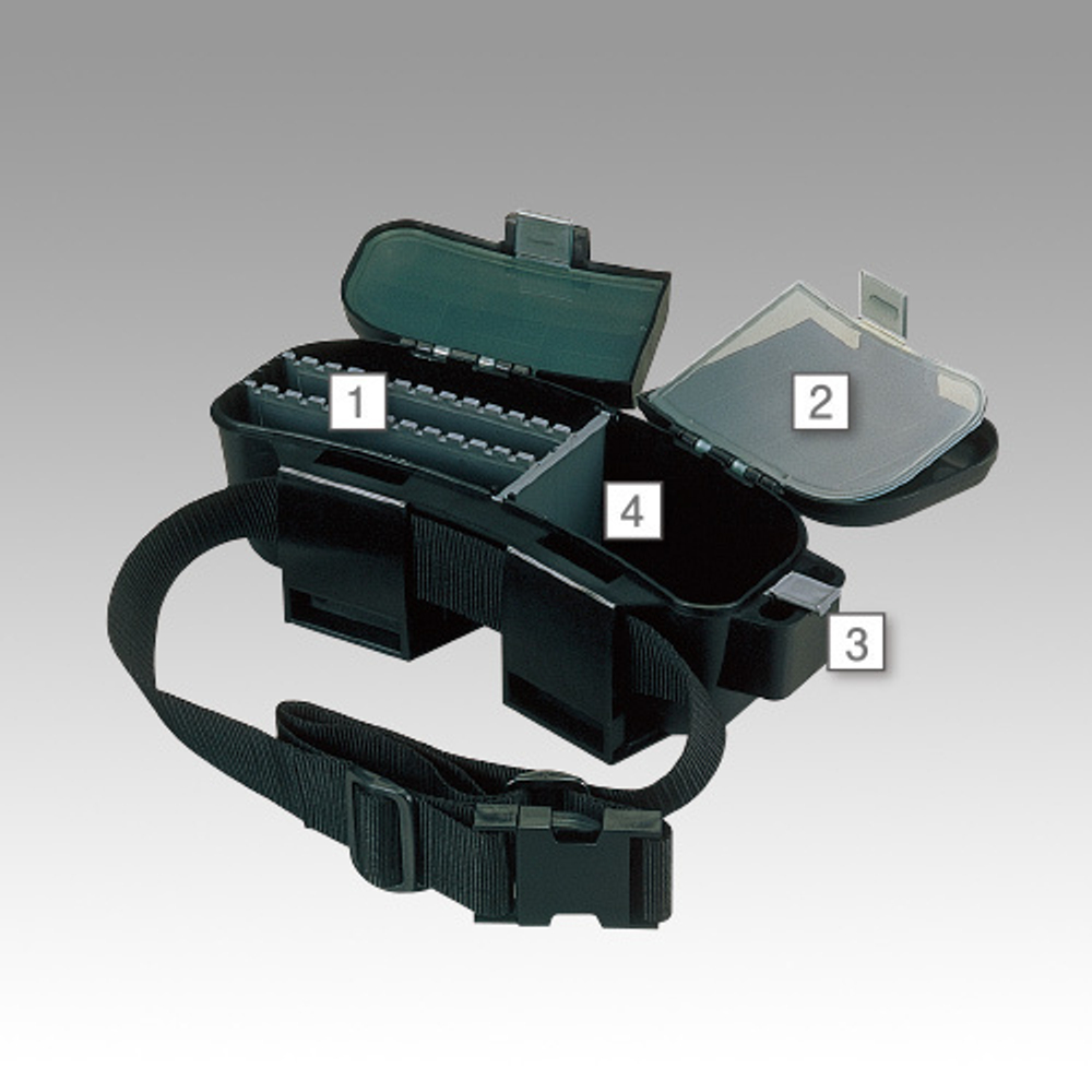 Коробка под приманки на пояс MEIHO VS-5010 (WAIST305)  BLACK