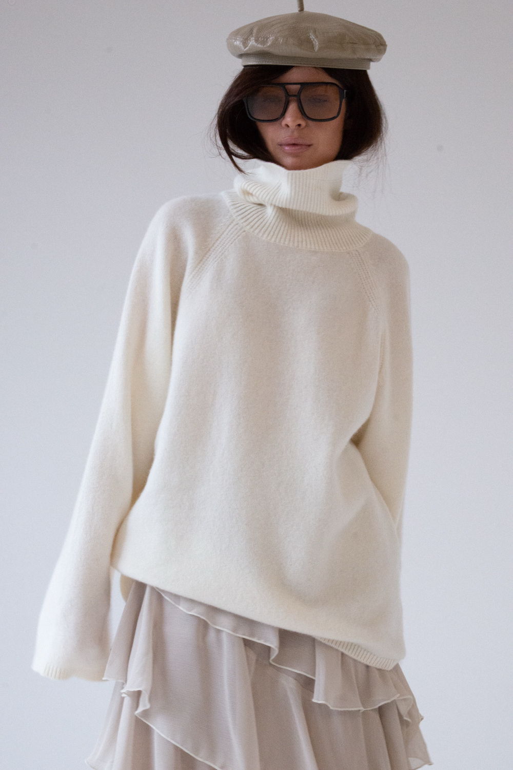 Свитер из 100% овечьей шерсти