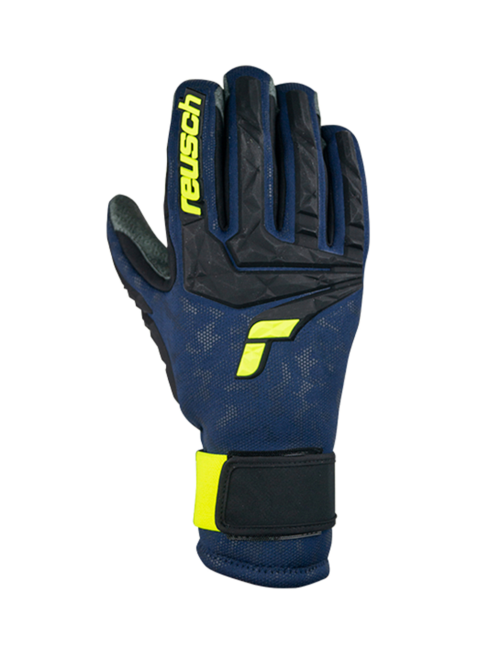 REUSCH 6311188_4549 Перчатки горнолыжные Marco Odermatt Night Sky/Safety Yellow