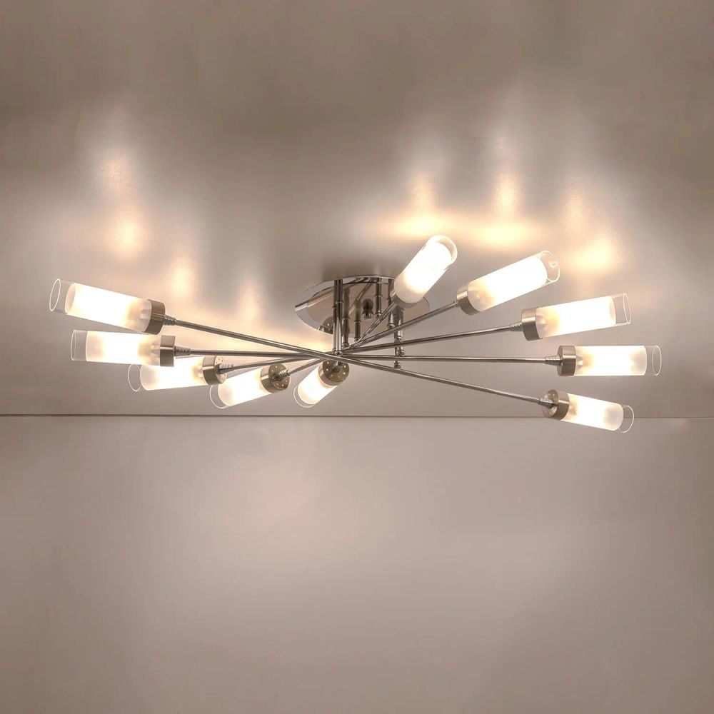 Citilux Хеликс CL109101 Люстра потолочная Матовый Хром