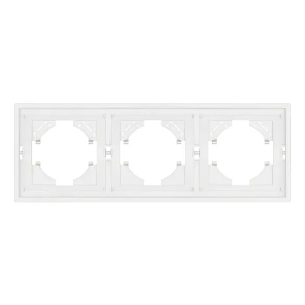 Рамка пластиковая FRM-TENDO-SFPL-3-WH (Arlight, -) 054653