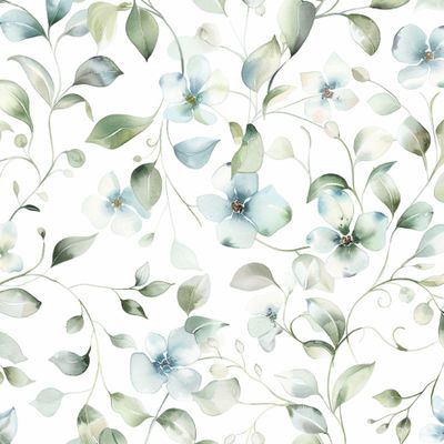 Акварельные веточки