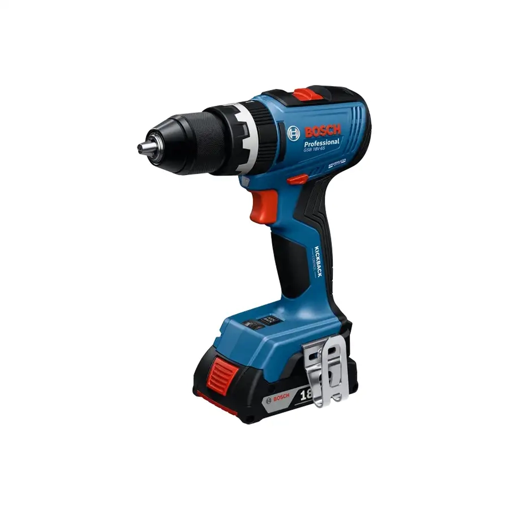 Аккумуляторная ударная дрель-шуруповёрт GSB 18V-65 BOSCH 06019N3100
