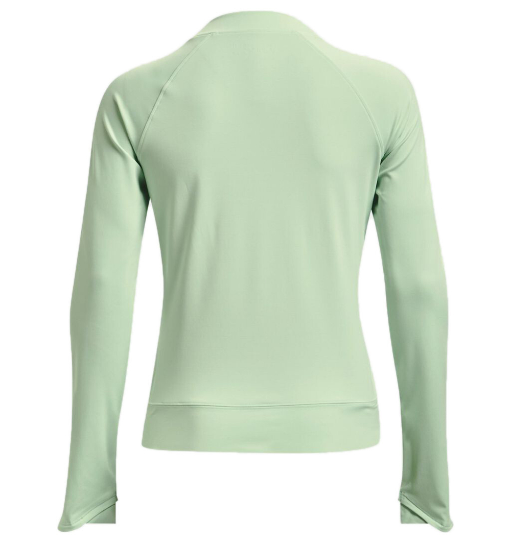 Женская теннисная футболка (dł. Рукава) Under Armour Rush ColdGear Core Top W - Бирюзовый