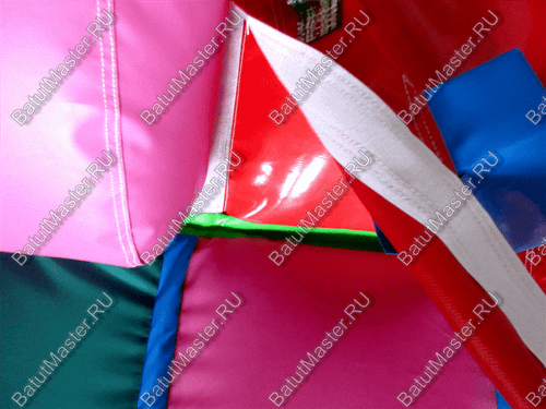 Коммерческий надувной батут "Приключения на море" 6*5*2,8 м