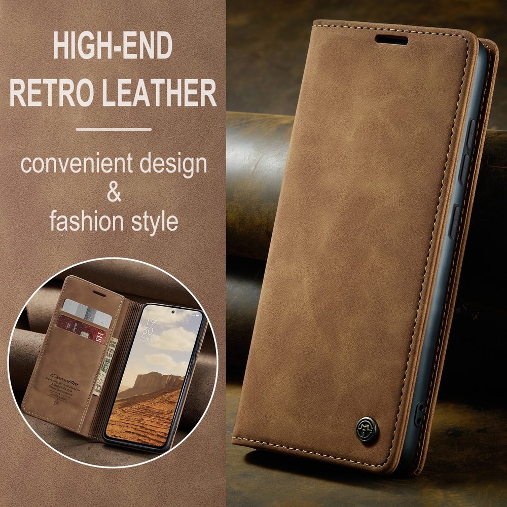 Чехол-книжка CaseMe Matte OPPO Reno 13 Pro global