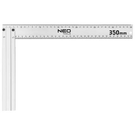 Угольник строительный алюминиевый NEO TOOLS 350x190 мм 72-146