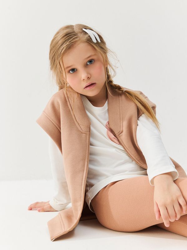 Жилет из футера 