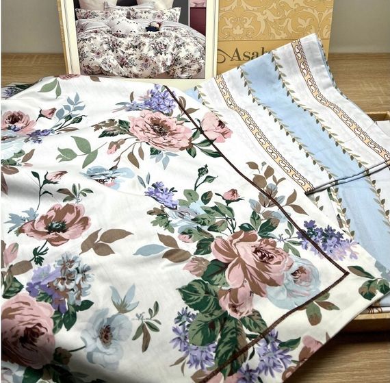 Постельное белье Asabella печатный сатин 1732