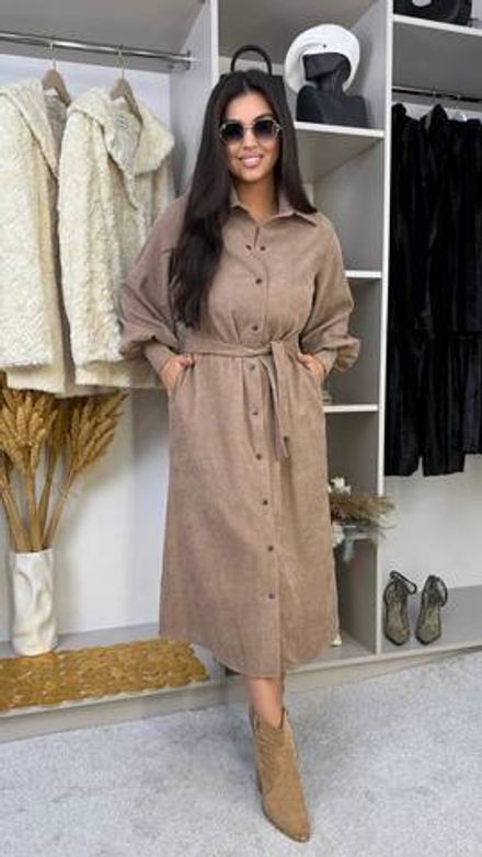 Платье-рубашка УК-50086-2 Фабрика Моды