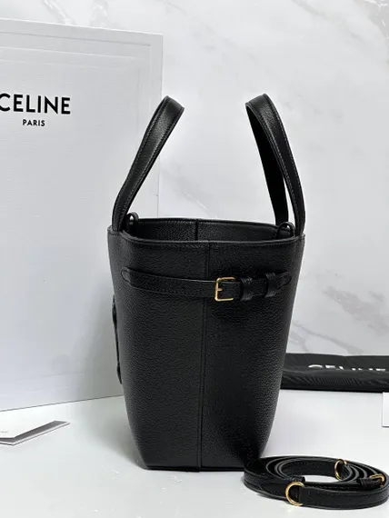 Сумка Celine MEDIUM CABAS ANAÏS CUIR TRIOMPHE черная