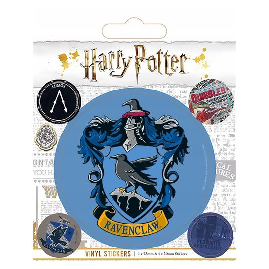 Наклейки Harry Potter (Ravenclaw) Vinyl Sticker Pack 5шт PS7389