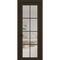 Цена на Межкомнатная дверь керамик NC 5 коричневый остеклённая Купить Межкомнатная дверь керамик NC 5 коричневый остеклённая