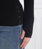 гольф lupetto Twinset Actitude - черный(222AP3316)