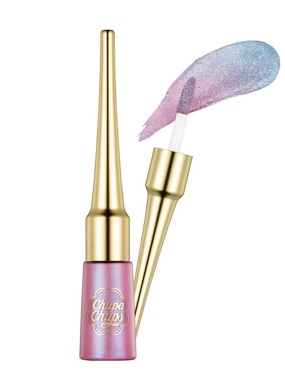 Жидкие тени с блестками Chupa Chups Bling Bling Eyes Duochrome - ULTRA VIOLETS