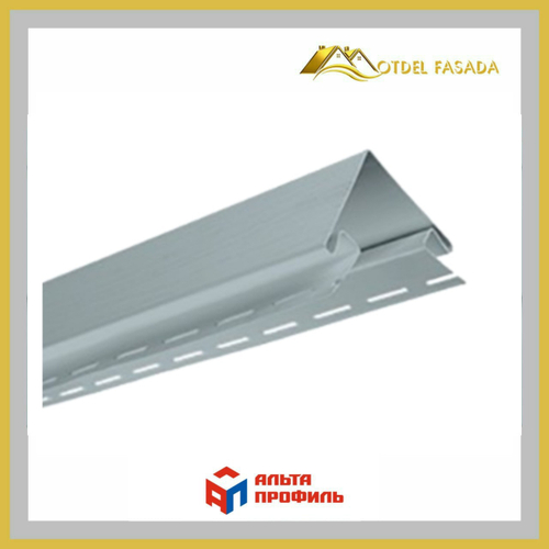 Угол наружный  Альта профиль Т-12 Светло -серый 3м