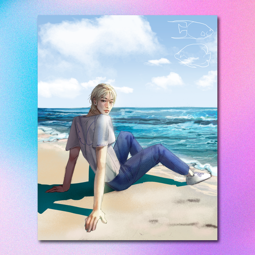 Арт принт / y0urwa1f00 / TXT / Субин