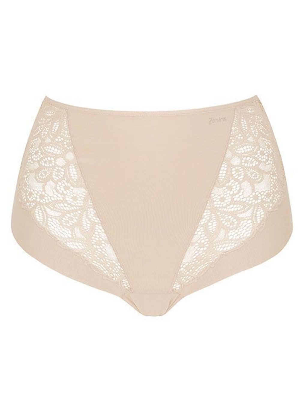 Высокие трусики-слипы Belle Cotton (Размер: XL) (Цвет: черный)