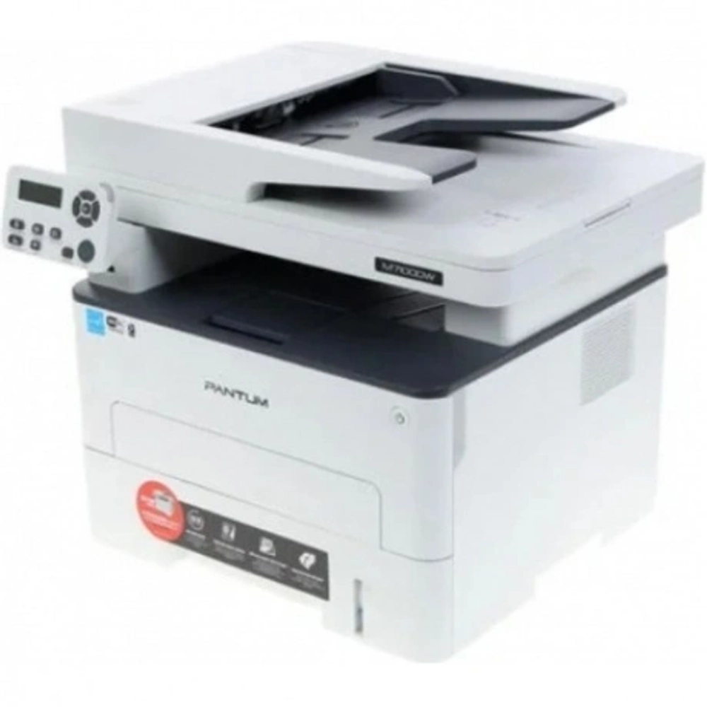 МФУ Pantum M7100DW (A4, лазерное, 1200dpi, 33стр / мин, 256Mb, ADF50, Duplex, сеть, WiFi)