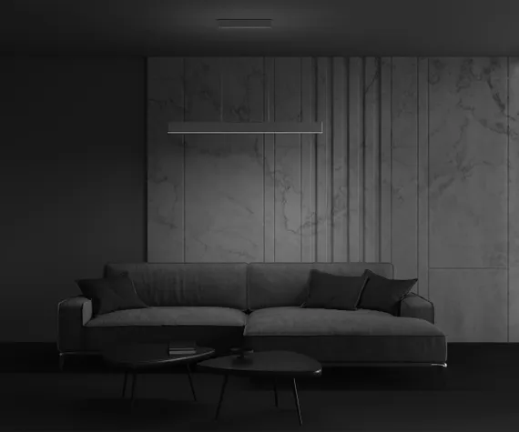Подвесной светильник Шаг / Step 4000К 30Вт Maytoni p010pl-l30w4k
