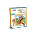 Фреска из цветного песка "Снегурочка" (Развивашки)