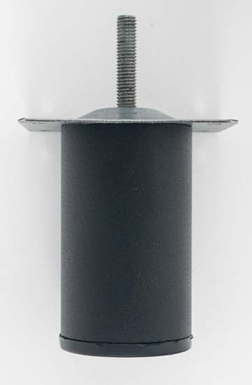 Опора черная AL 50/100 М8 + Площадка 5/7см