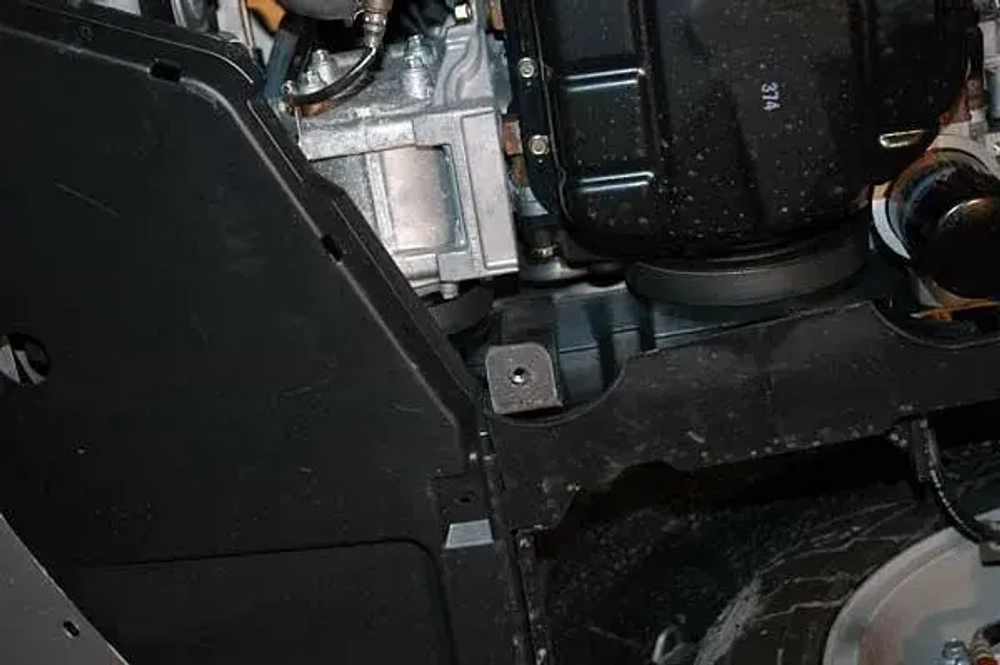 Защита картера и КПП Sheriff для Mitsubishi Galant IX (DJ1A) 2003-2012 арт.14.1103