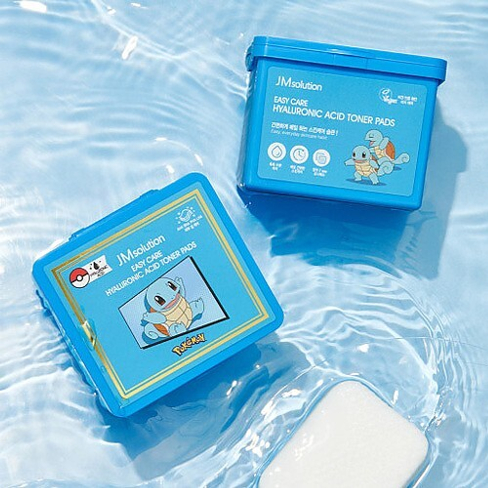 Тонер-пэды с гиалуроновой кислотой JM SOLUTION Toner Pad Easy Care Hyaluronic Acid (70шт)