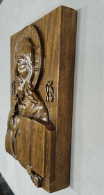 СПАС ВСЕДЕРЖИТЕЛЬ. ИКОНА ИЗ МАССИВА ДЕРЕВА,