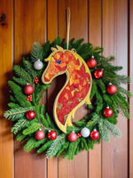 Набор для творчества стеклянная мозаика огненная Лошадь