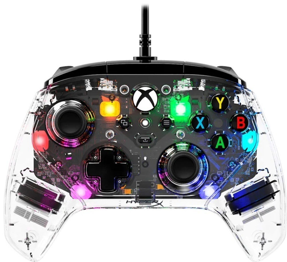 Игровой контроллер HyperX Clutch Gladiate RGB 7D6H2AA прозрачный