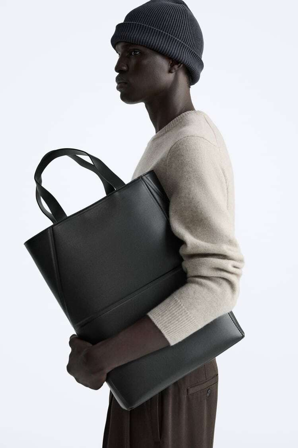 Zara vinyl shopper outlet