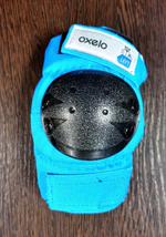 Налокотники для спорта детские, цвет голубой