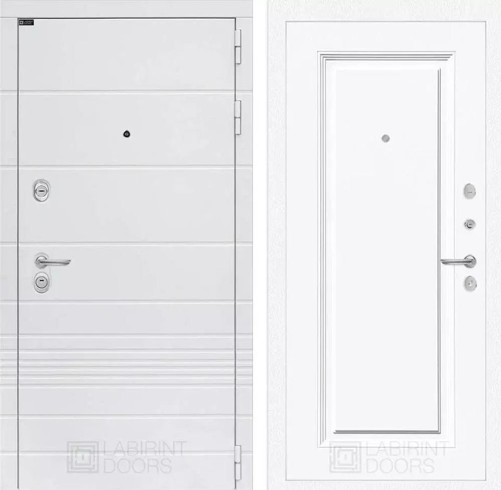 Дверь входная Лабиринт Трендо 27 Эмаль металлическая