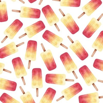 Акварельное мороженое