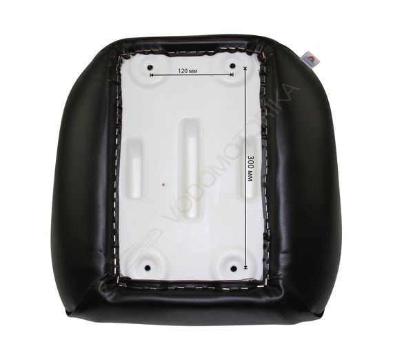 Кресло ADMIRAL мягкое, материал черный винил (1061420990)