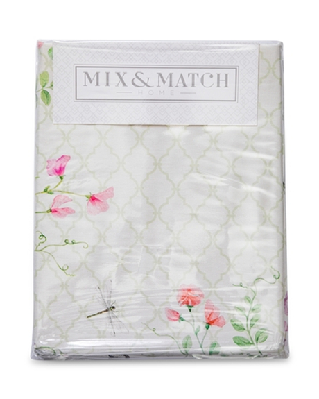 Скатерть прямоугольная 168х250см Mix&Match Home Душистый горошек