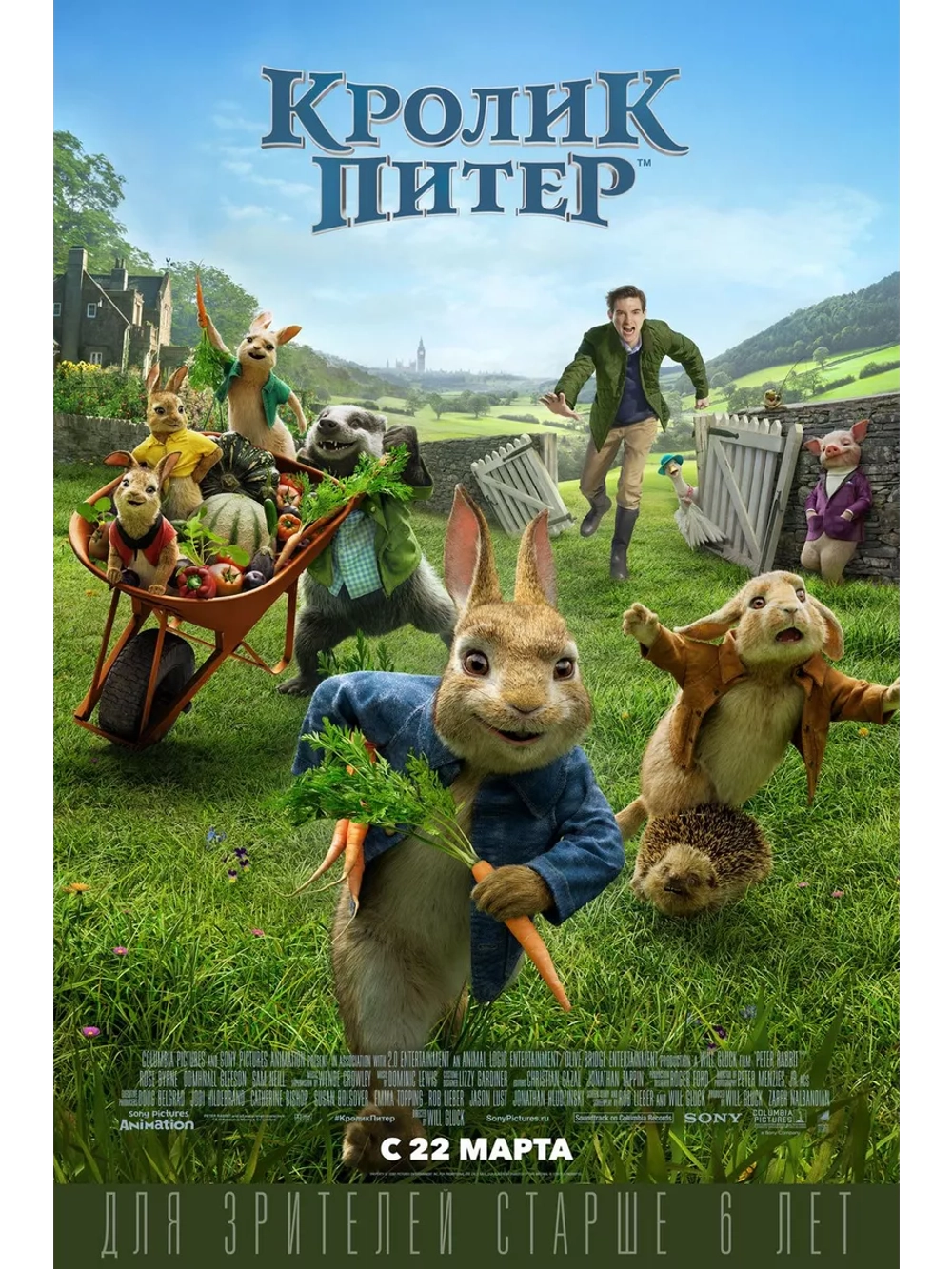 Кролик Питер (2018) (DVD-R)