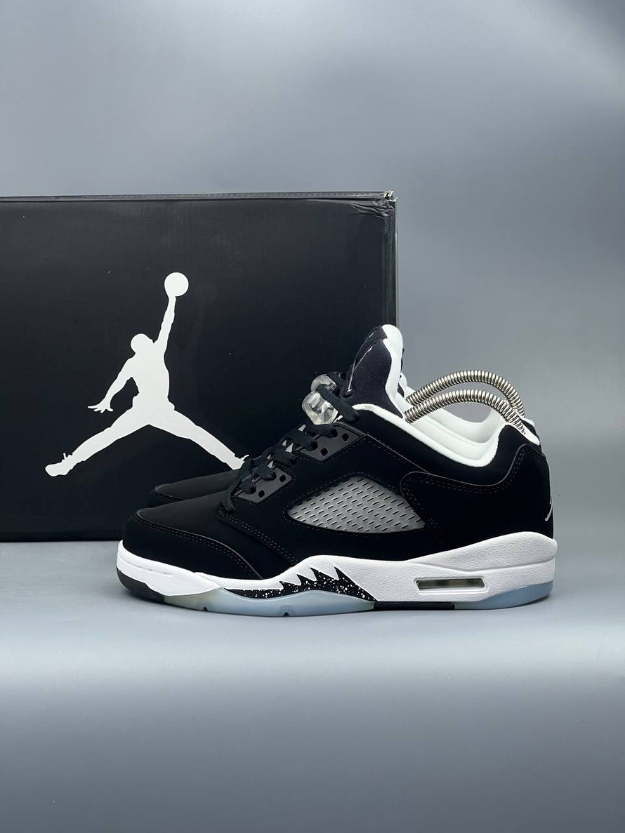 Кроссовки Jordan 5 Low #308 (черн.)