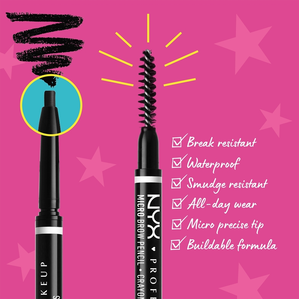 NYX Professional Makeup Micro Brow Pencil - карандаш для бровей, 0,09 g