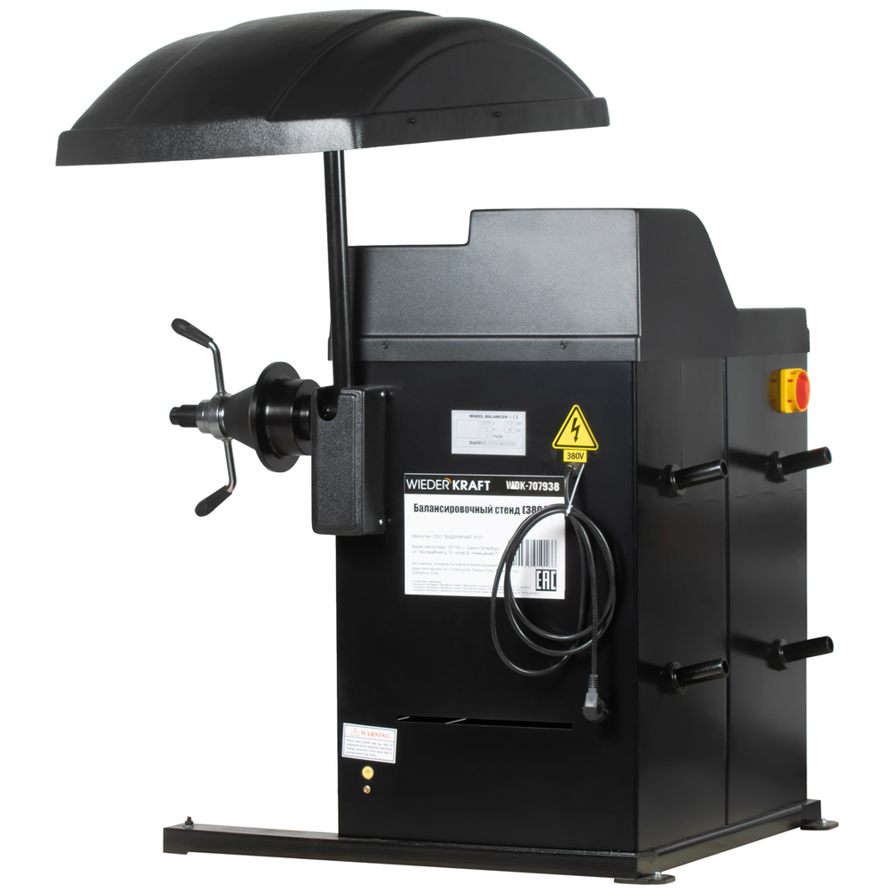 WDK-707938 Балансировочный станок (стенд) для грузового шиномонтажа, 13-24", 380 В