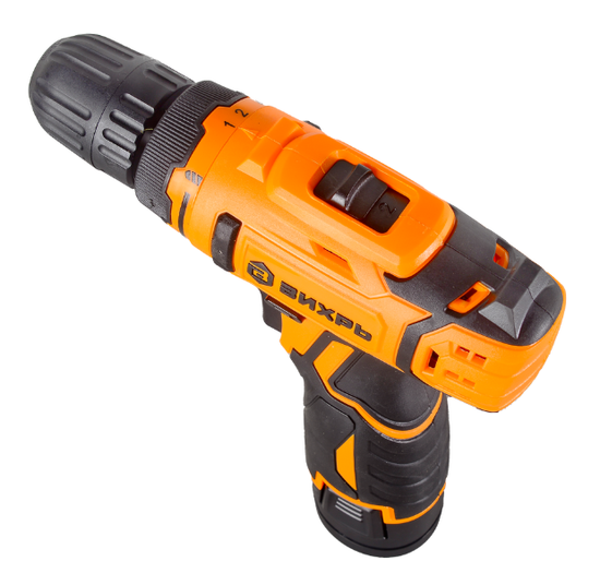 Аккумуляторная дрель-шуруповерт ВИХРЬ ДА-12Л-2КА