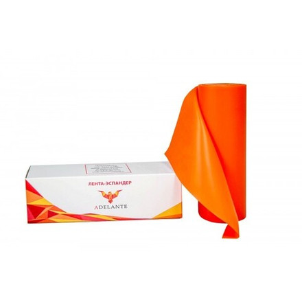 Латексная лента Adelante 6 м, начальный уровень, оранжевая