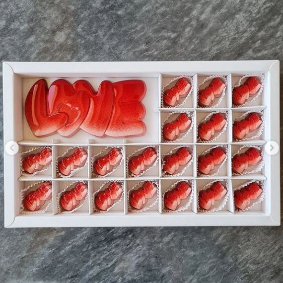 "Любовь" плитка + конфета