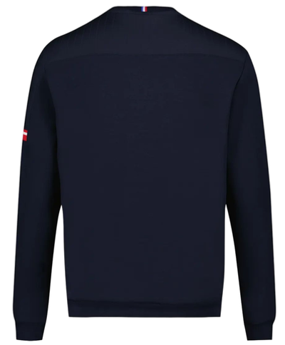 Мужская теннисная кофта Le Coq Heritage Crew Sweat No.1 FW22 - sky captain